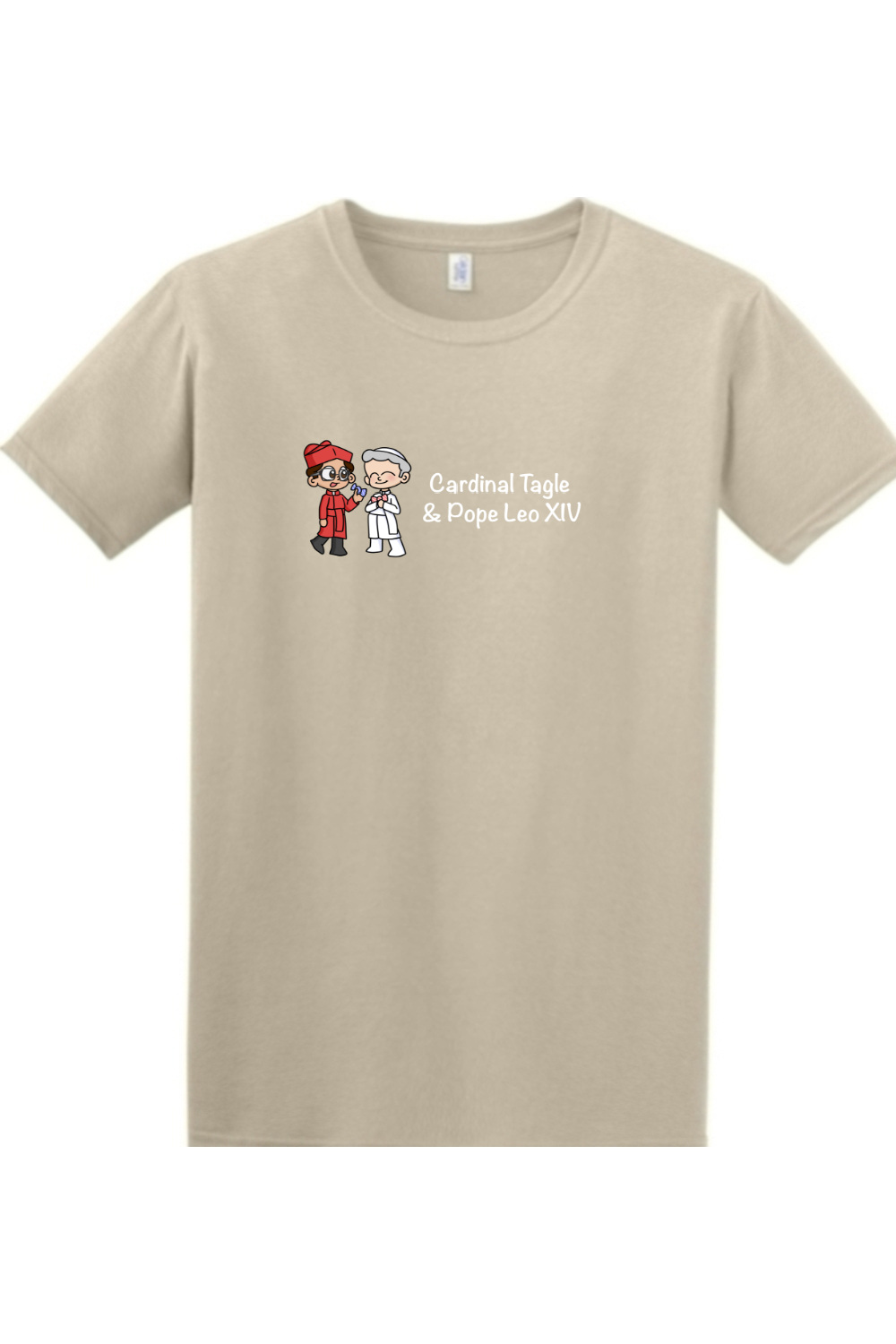 Cardinal Tagle and Pope Leo T shirt