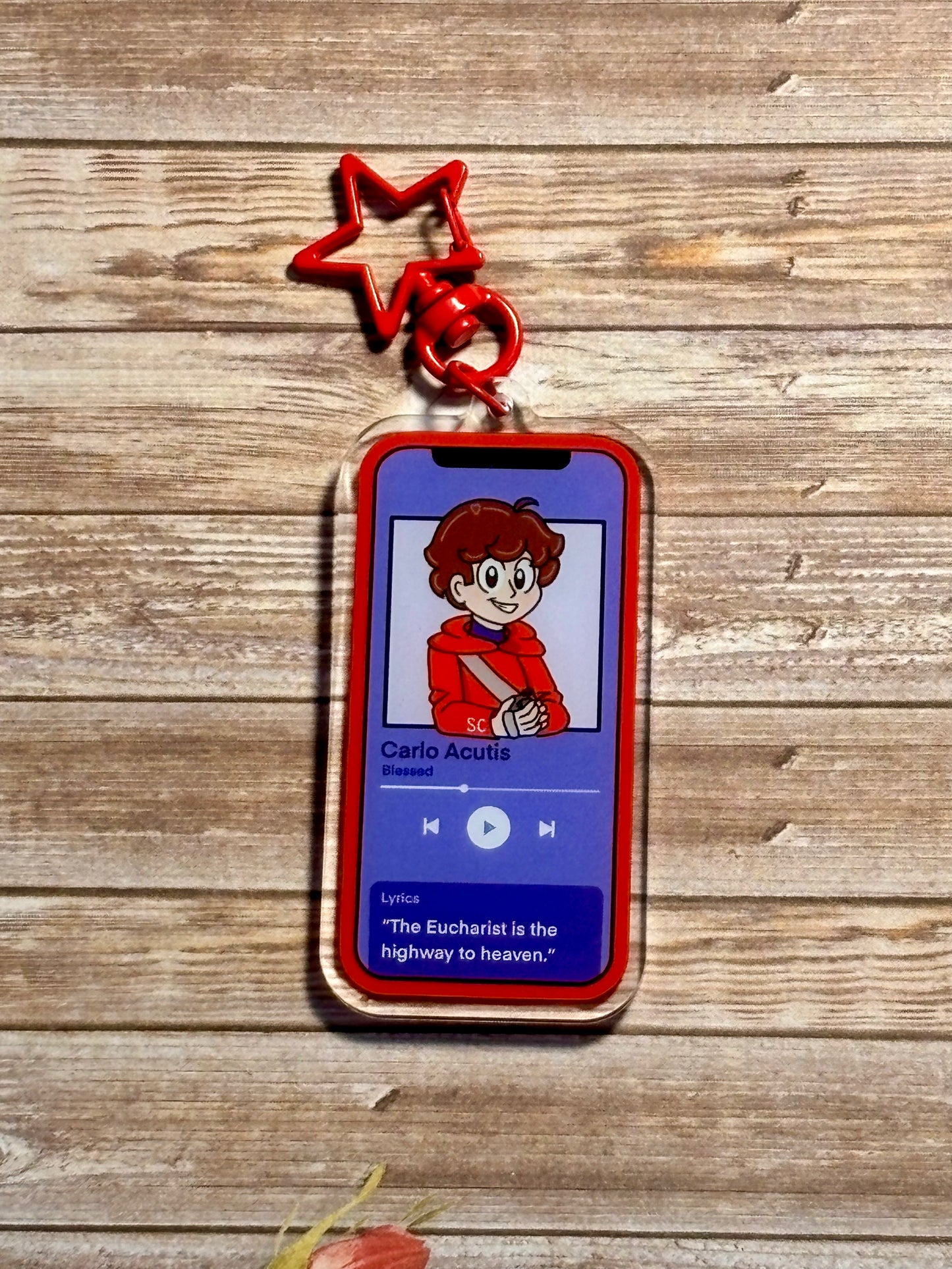 Bl. Carlo Acutis Keychain