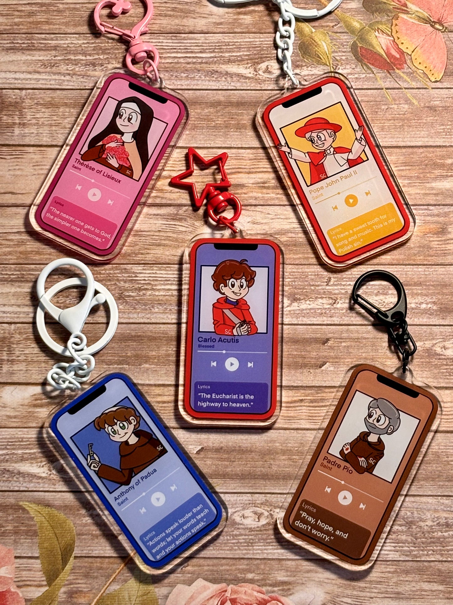 Bl. Carlo Acutis Keychain
