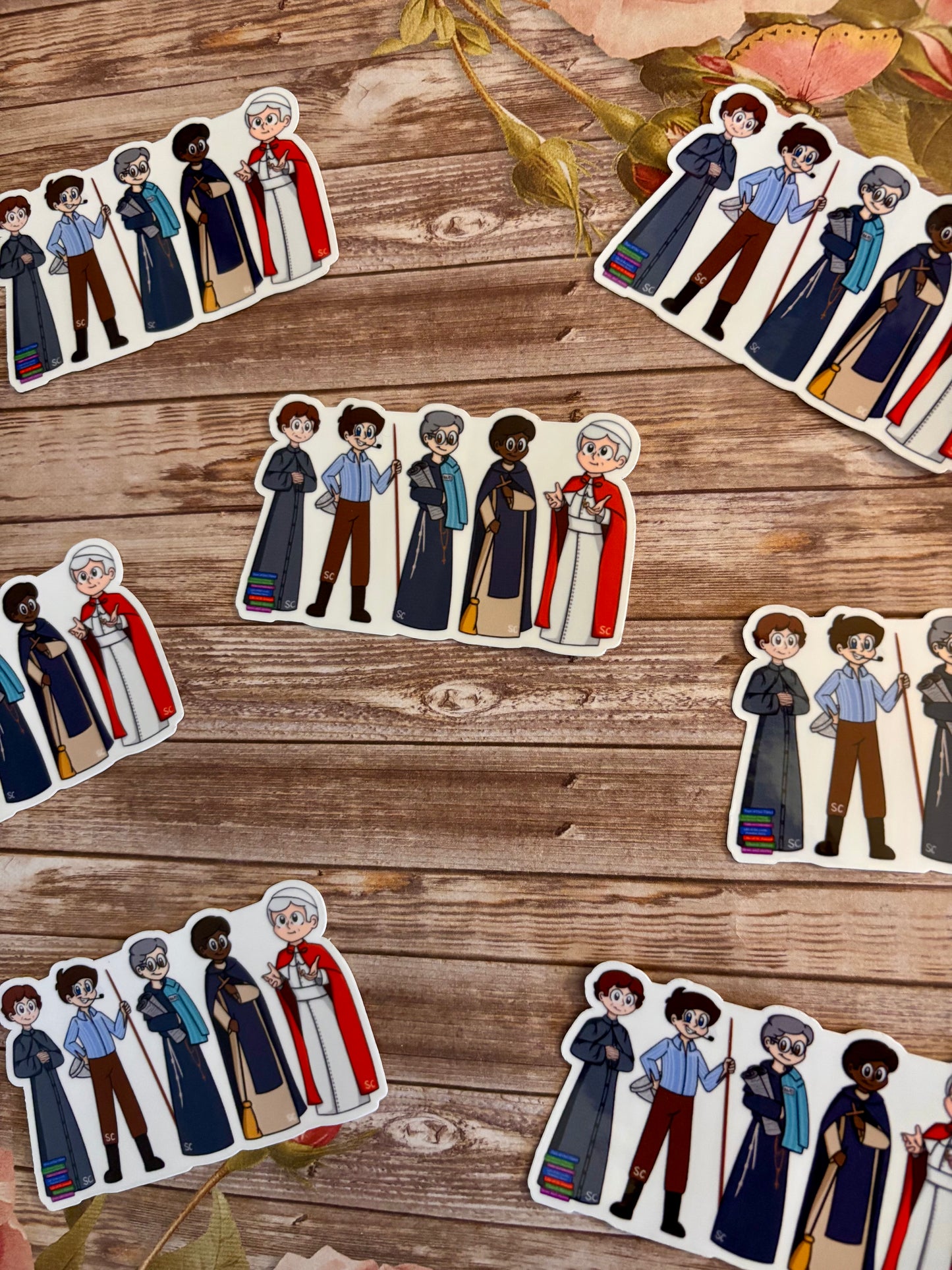 Male Saints Sticker