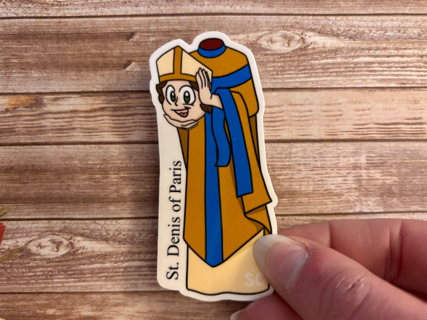 St. Denis of Paris Sticker