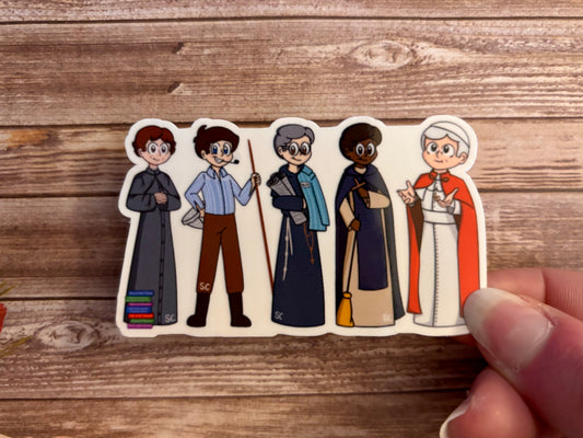 Male Saints Sticker