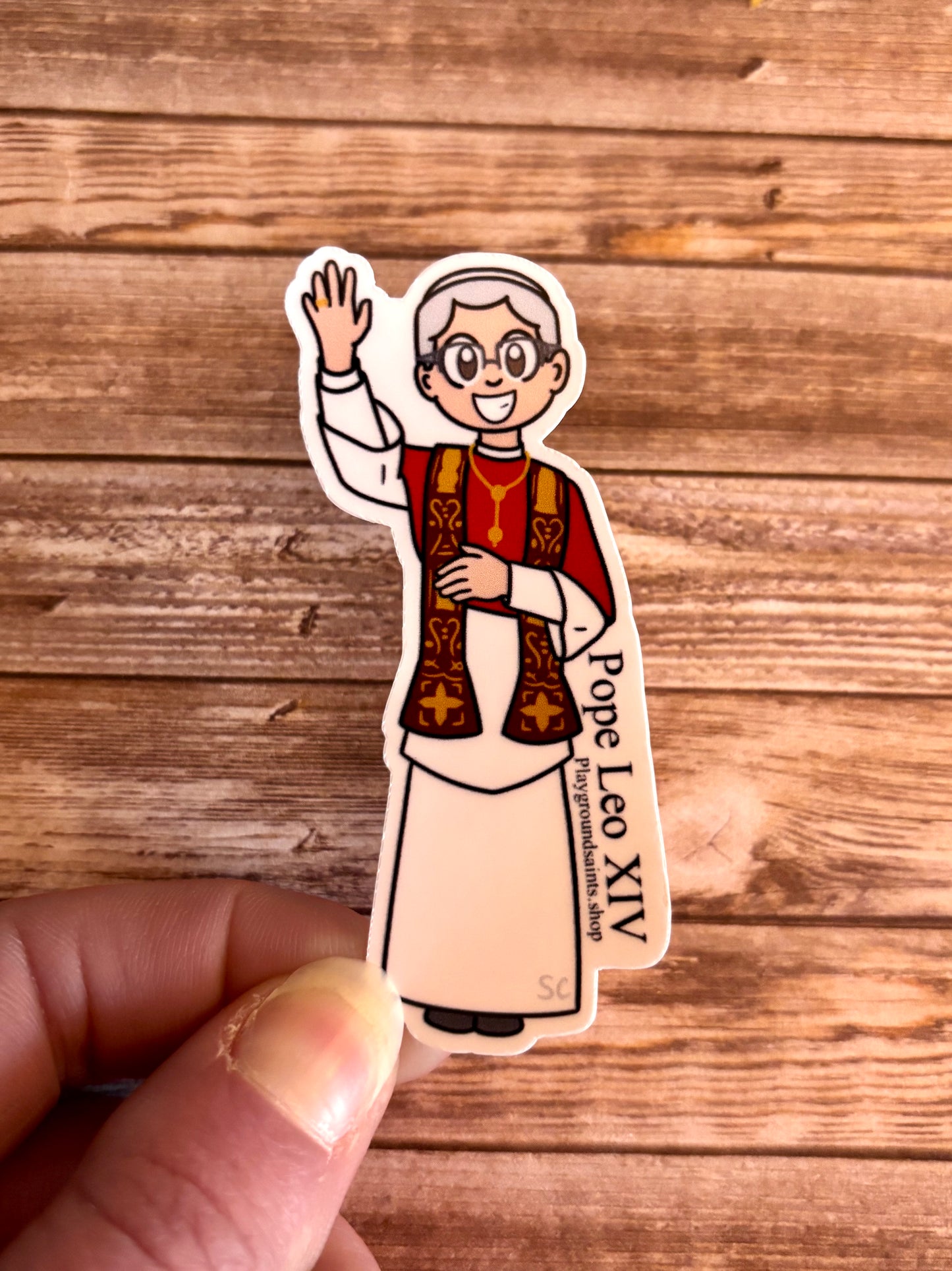 Pope Leo XIV Sticker