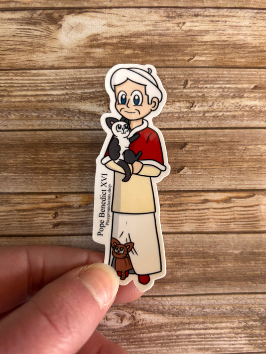 Pope Benedict 16th Sticker