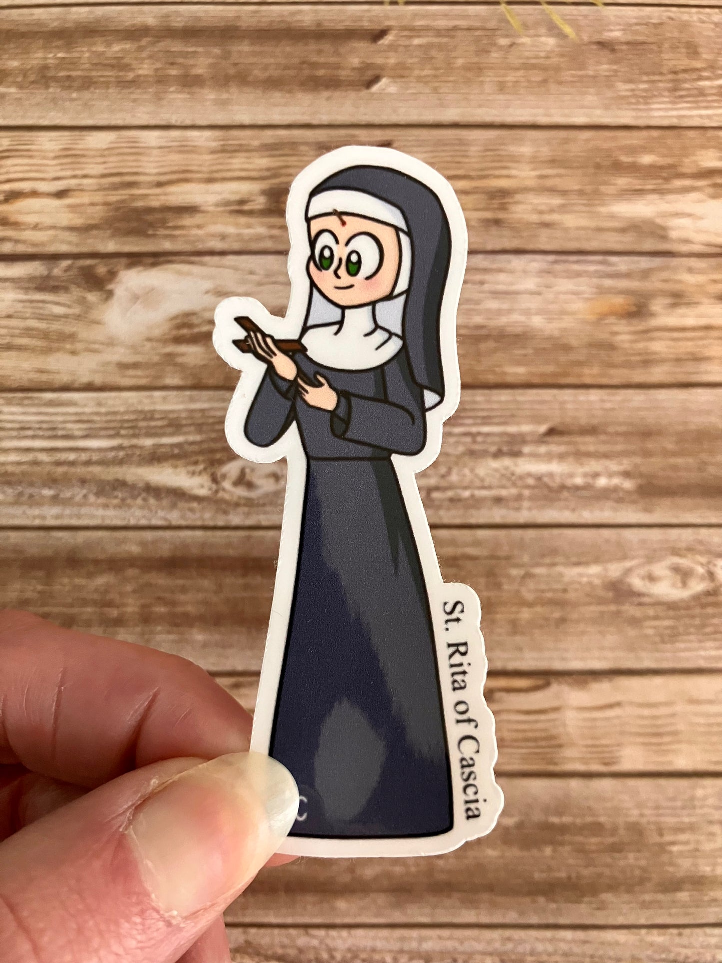 St. Rita of Cascia Sticker