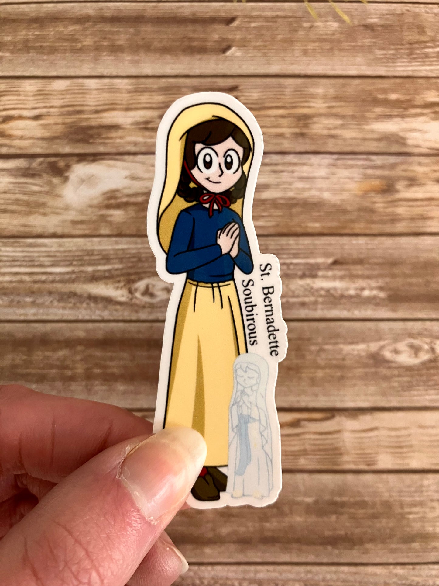 St. Bernadette Soubirous Sticker