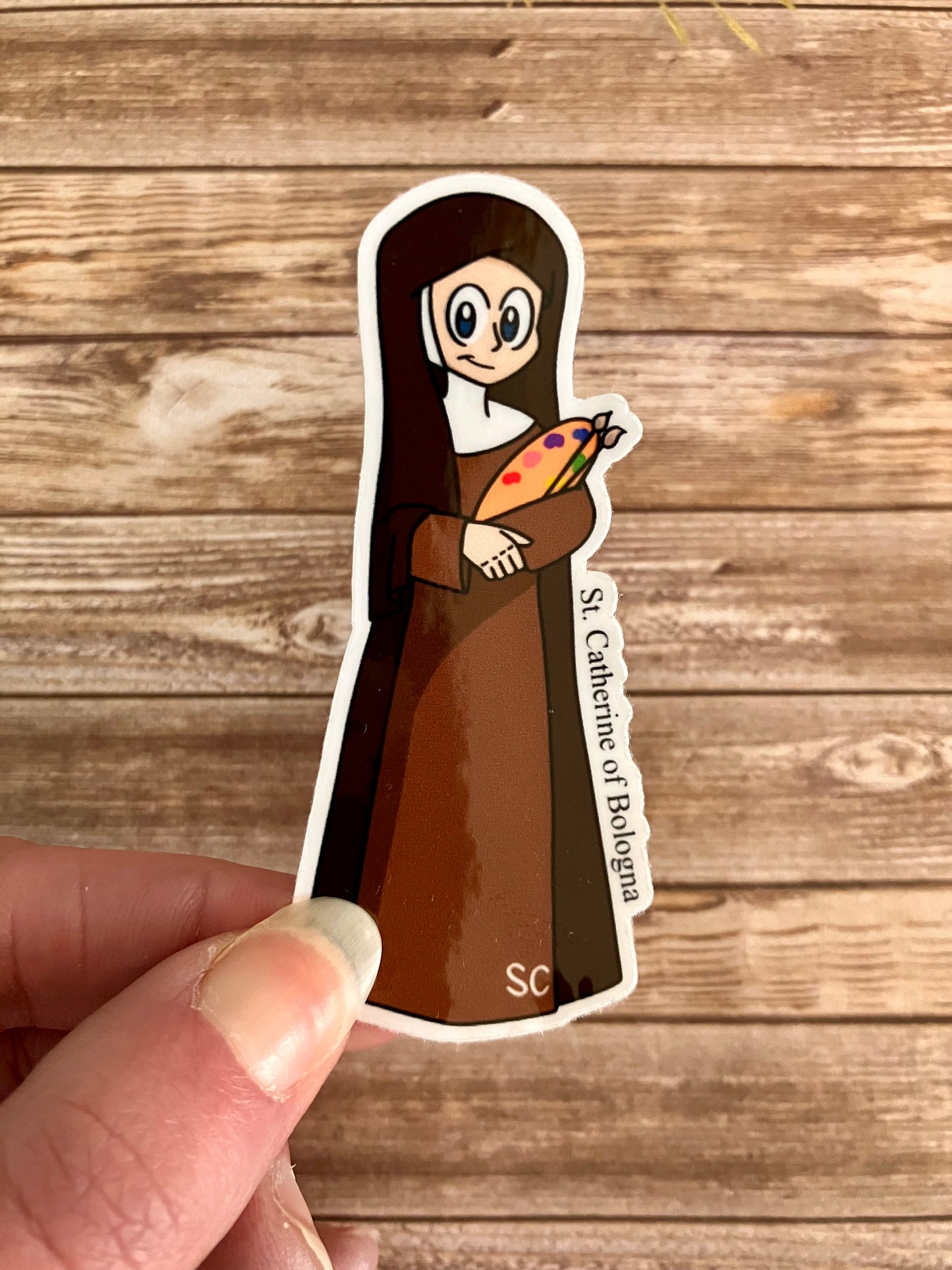 St. Catherine of Bologna Sticker