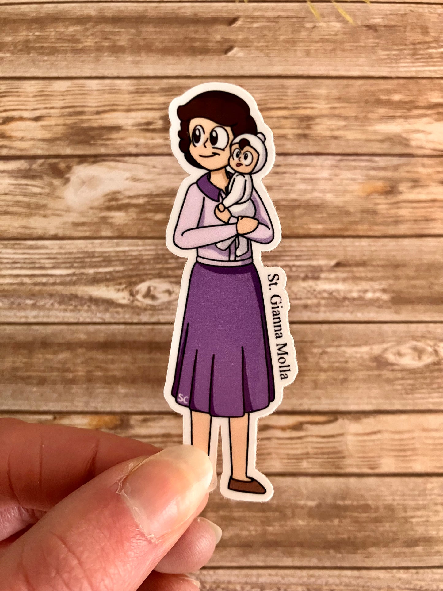 St. Gianna Molla Sticker