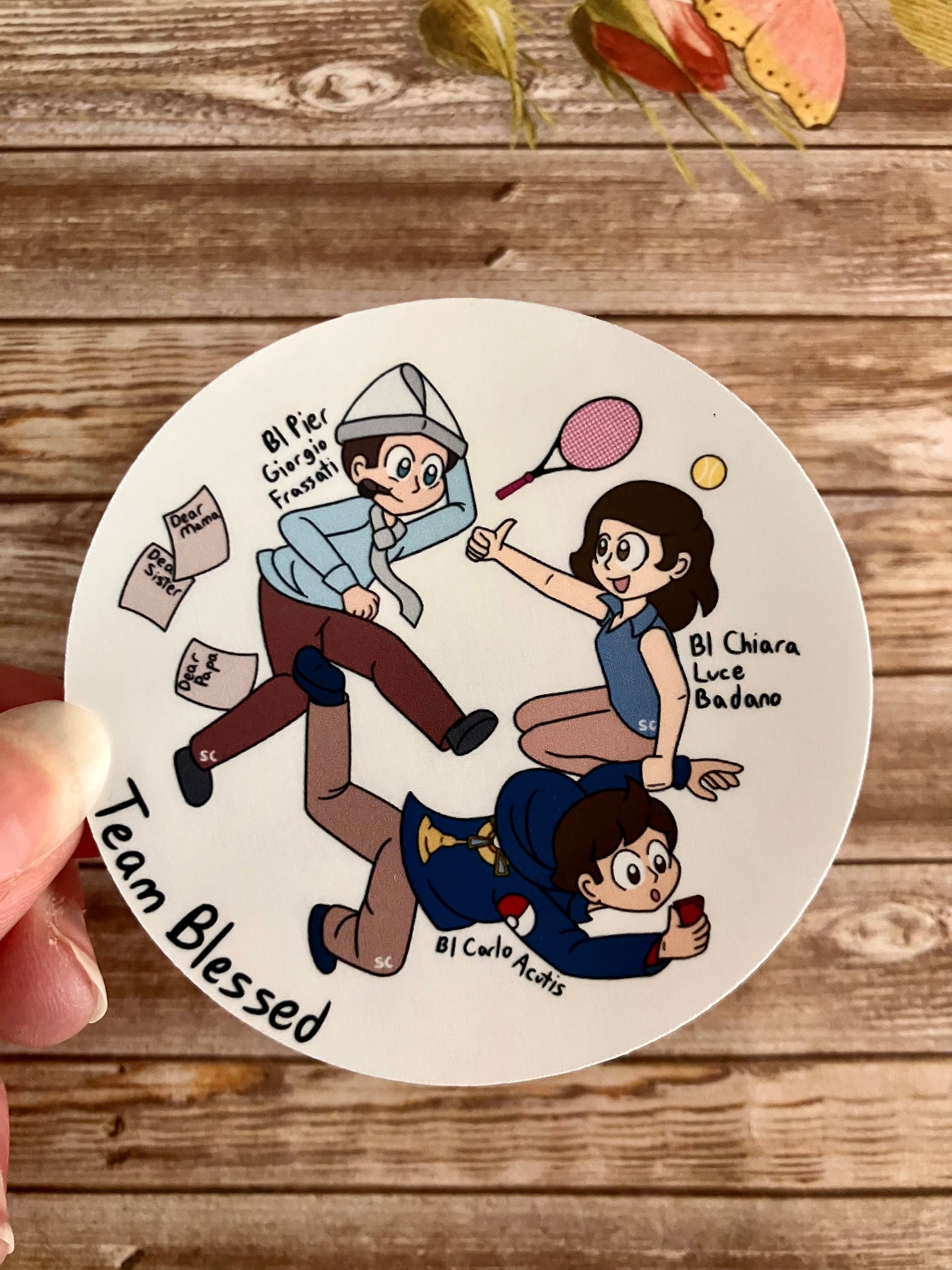 Team Blessed Sticker