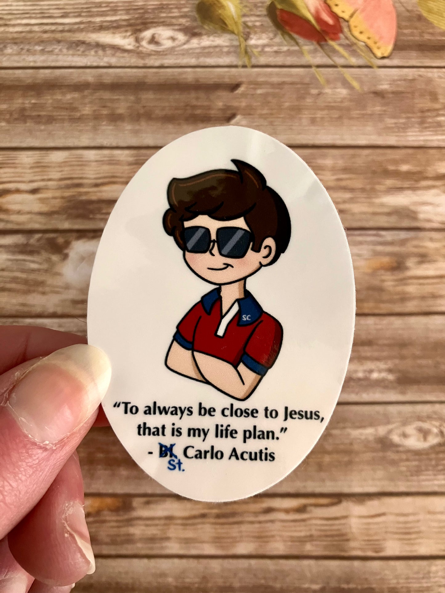 St. Carlo Acutis Quote Sticker Pack