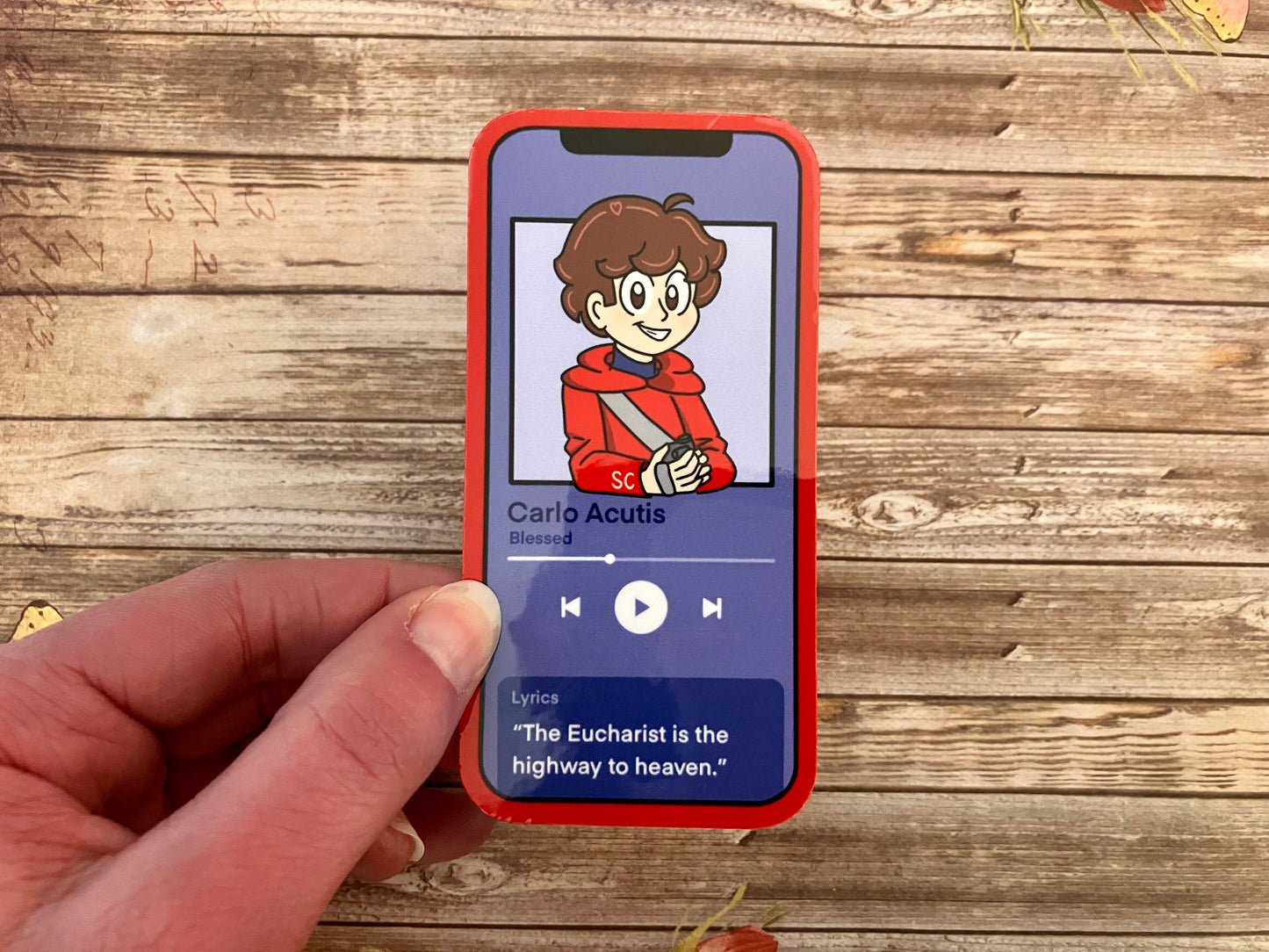 Bl. Carlo Acutis Playlist Sticker