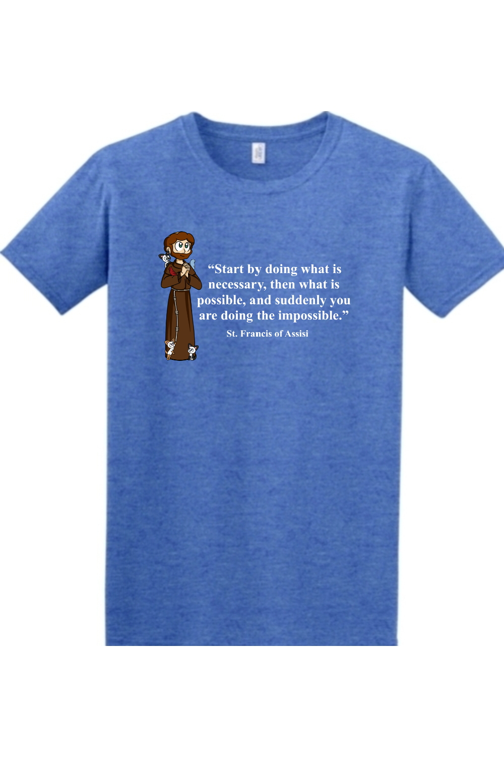 St. Francis of Assisi T shirt