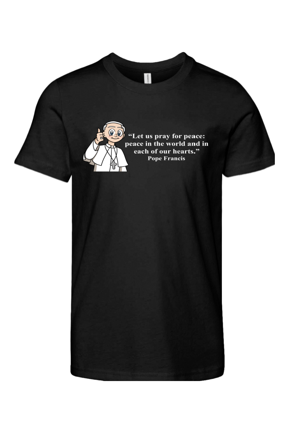 Pope Francis Youth T Shirt