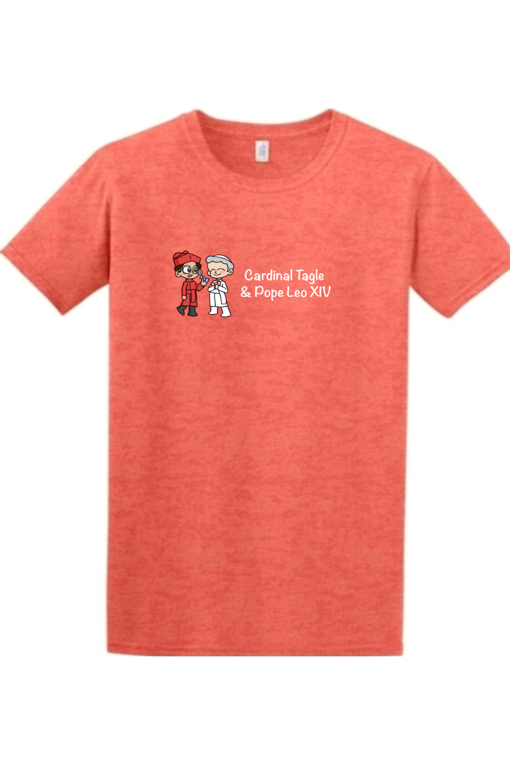 Cardinal Tagle and Pope Leo T shirt