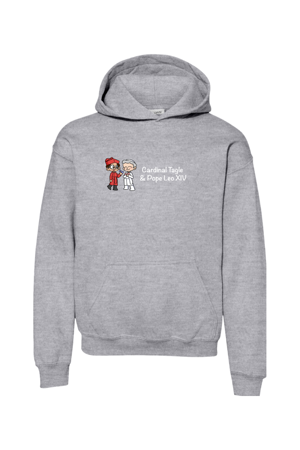 Pope Leo and Cardinal Tagle Youth Hoodie