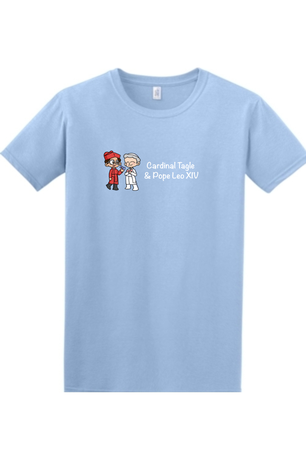 Cardinal Tagle and Pope Leo T shirt