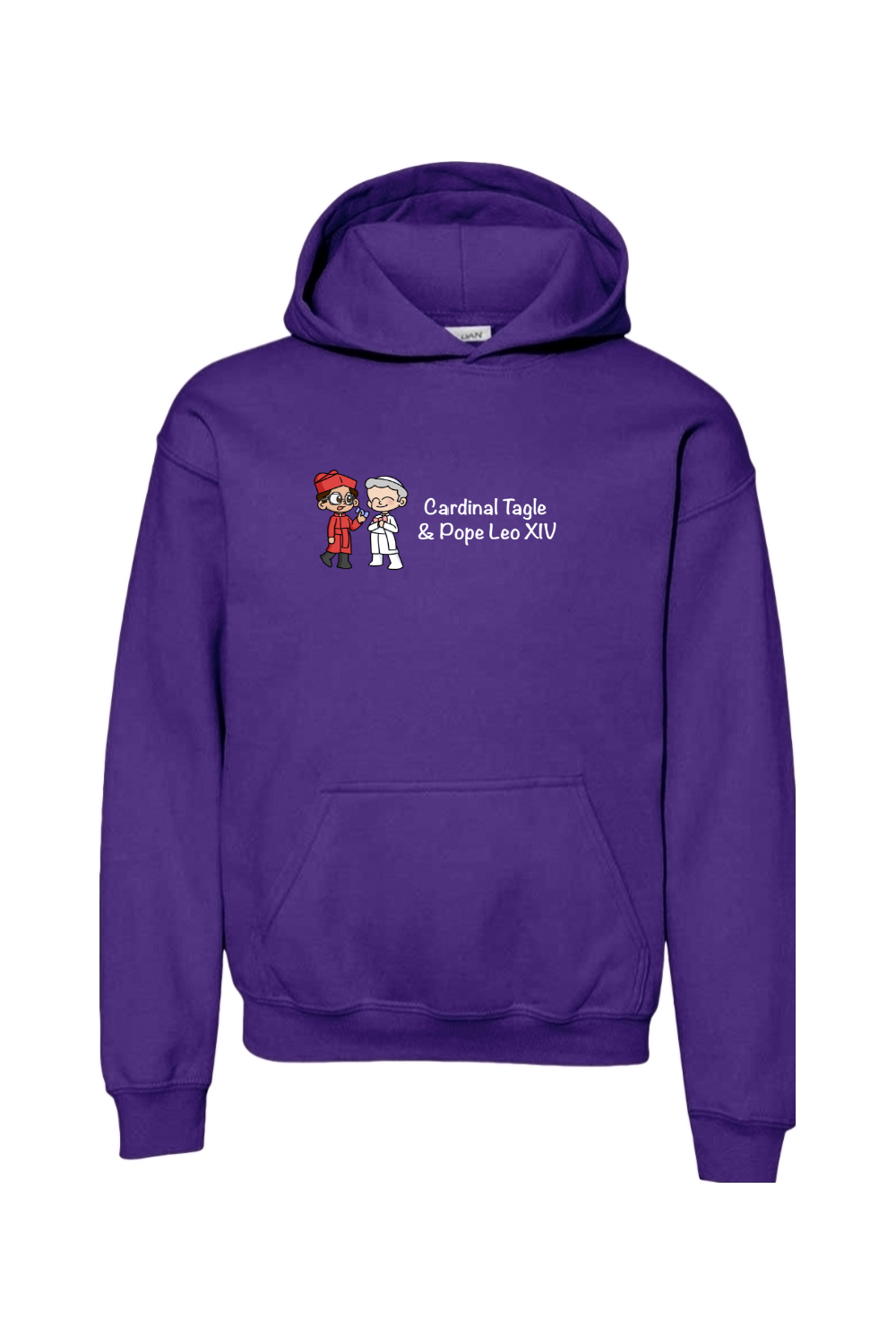 Pope Leo and Cardinal Tagle Youth Hoodie