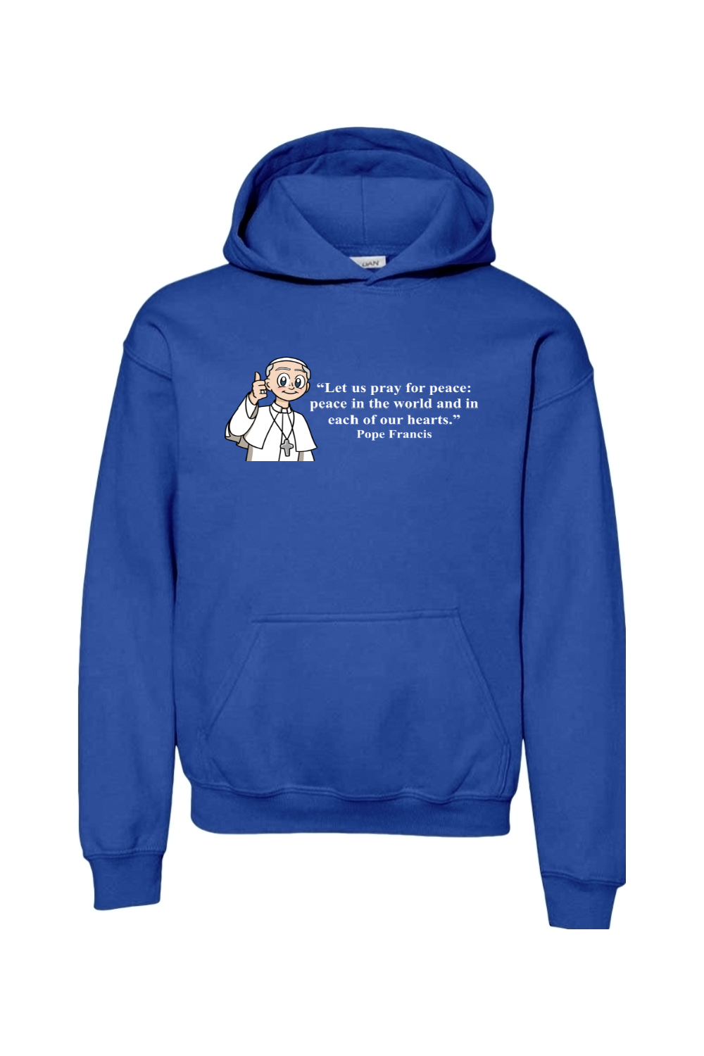 Pope Francis Youth Hoodie