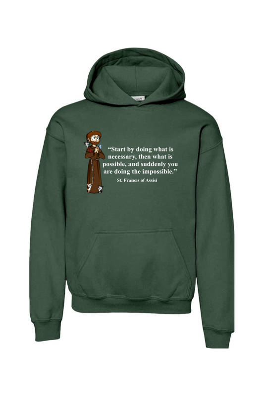 St. Francis Of Assisi Youth Hoodie