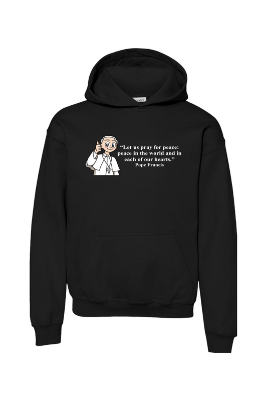 Pope Francis Youth Hoodie