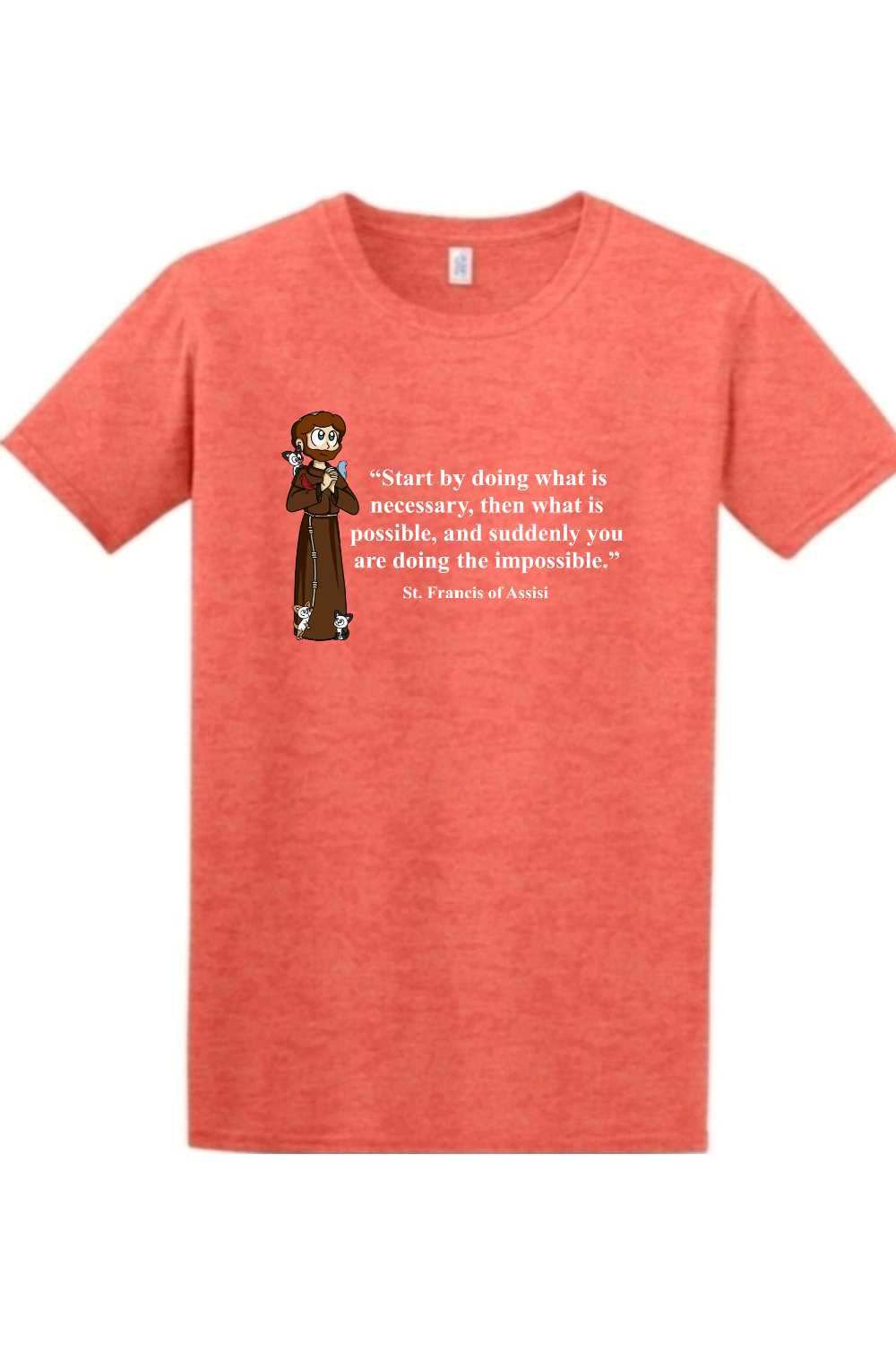 St. Francis of Assisi T shirt