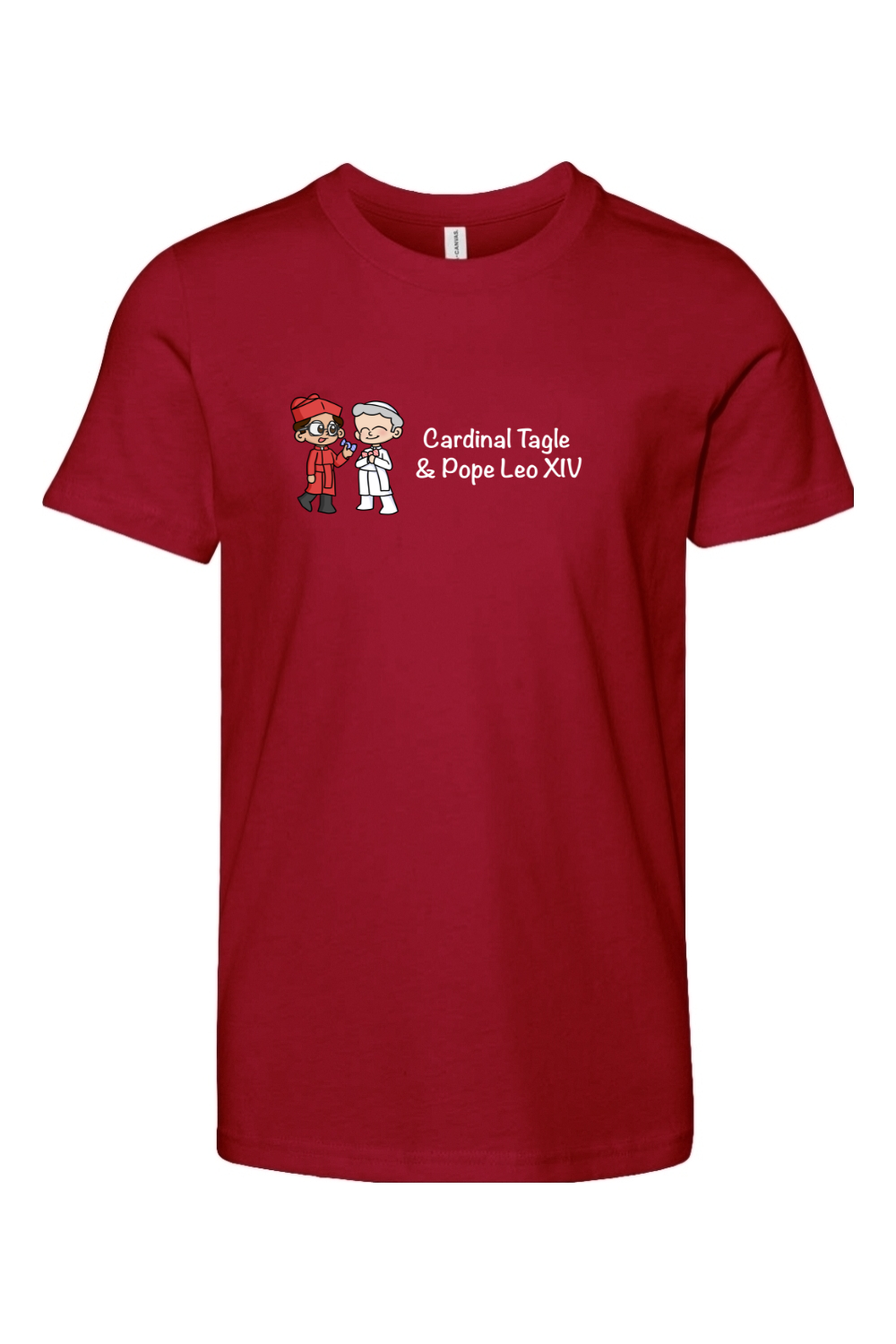 Cardinal Tagle and Pope Leo Youth T Shirt