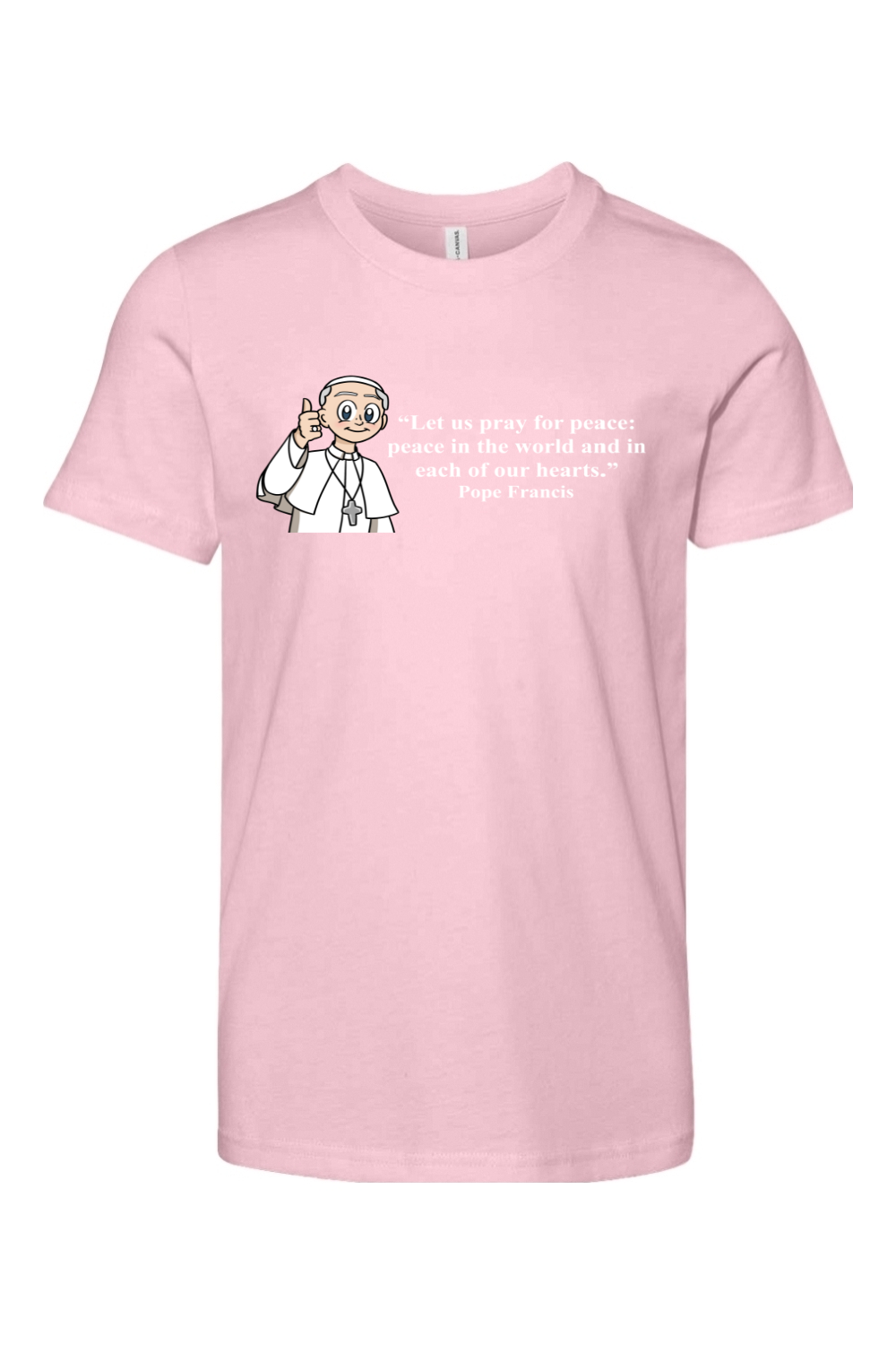 Pope Francis Youth T Shirt
