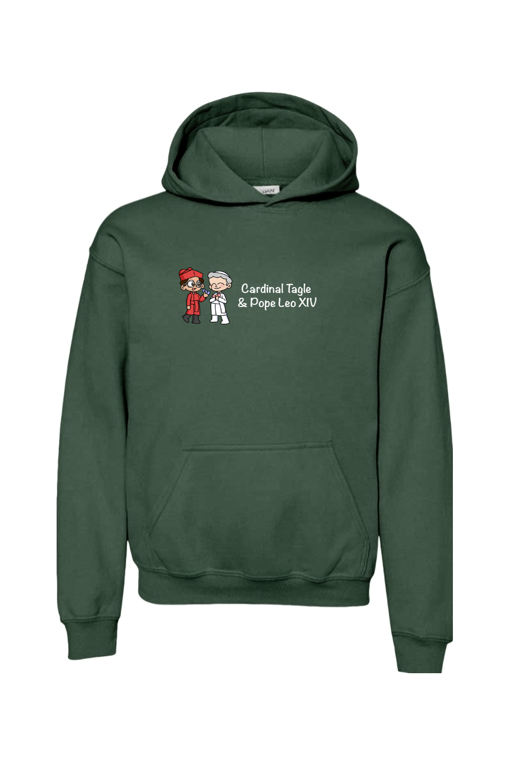 Pope Leo and Cardinal Tagle Youth Hoodie