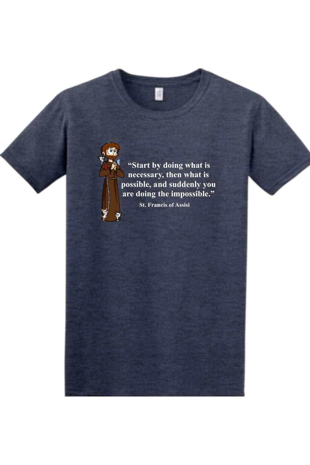 St. Francis of Assisi T shirt