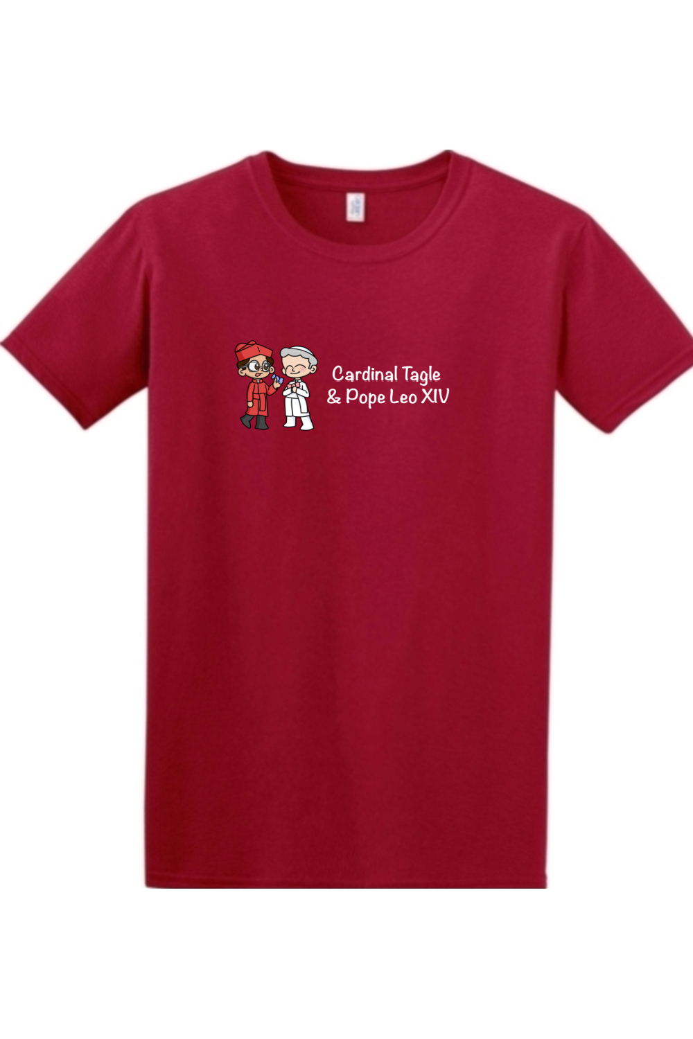 Cardinal Tagle and Pope Leo T shirt
