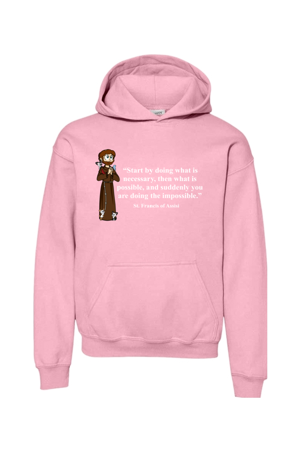 St. Francis Of Assisi Youth Hoodie