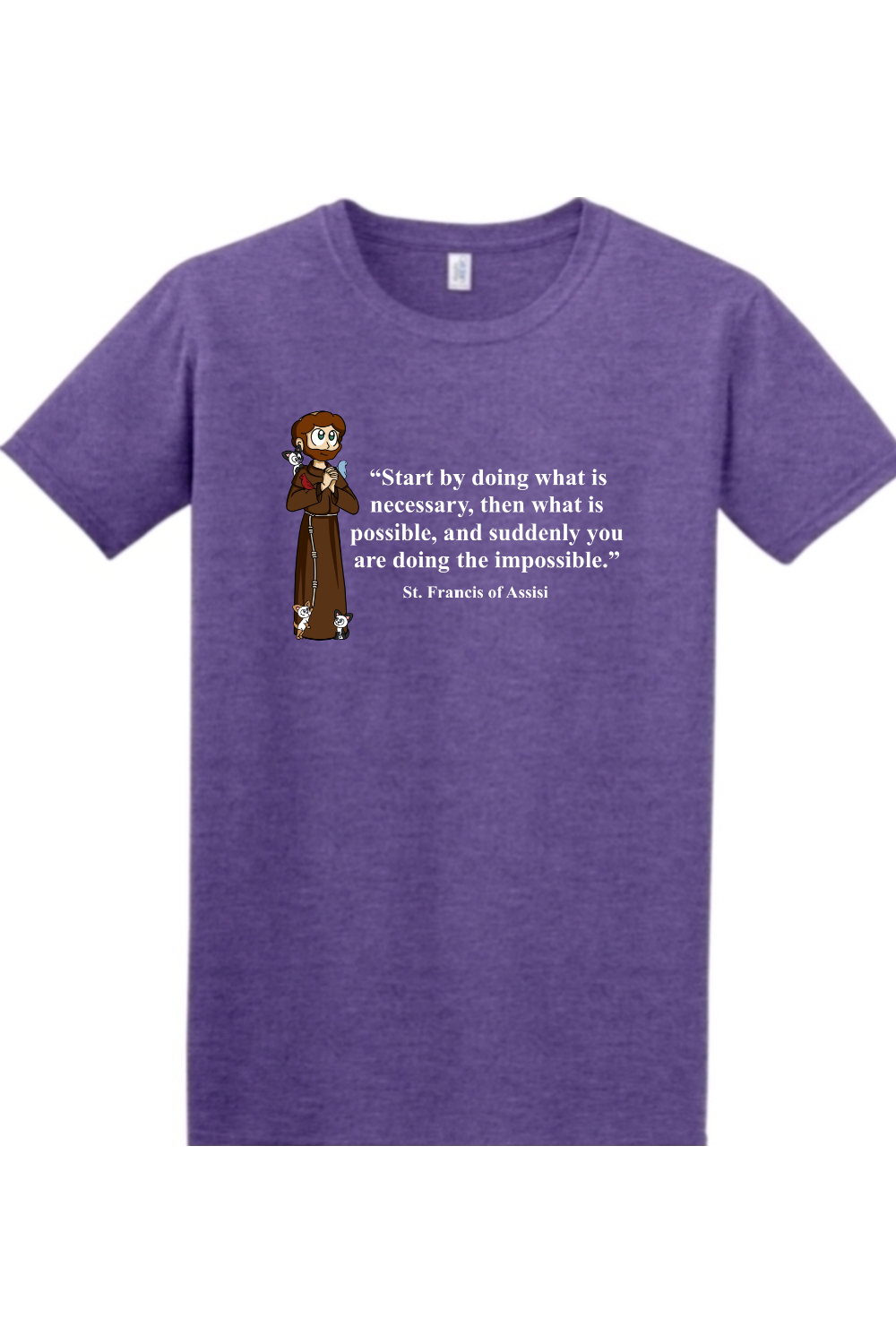 St. Francis of Assisi T shirt