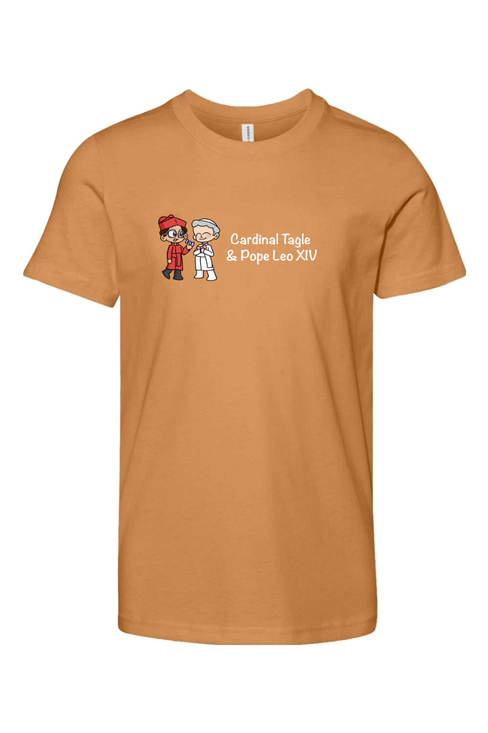 Cardinal Tagle and Pope Leo Youth T Shirt