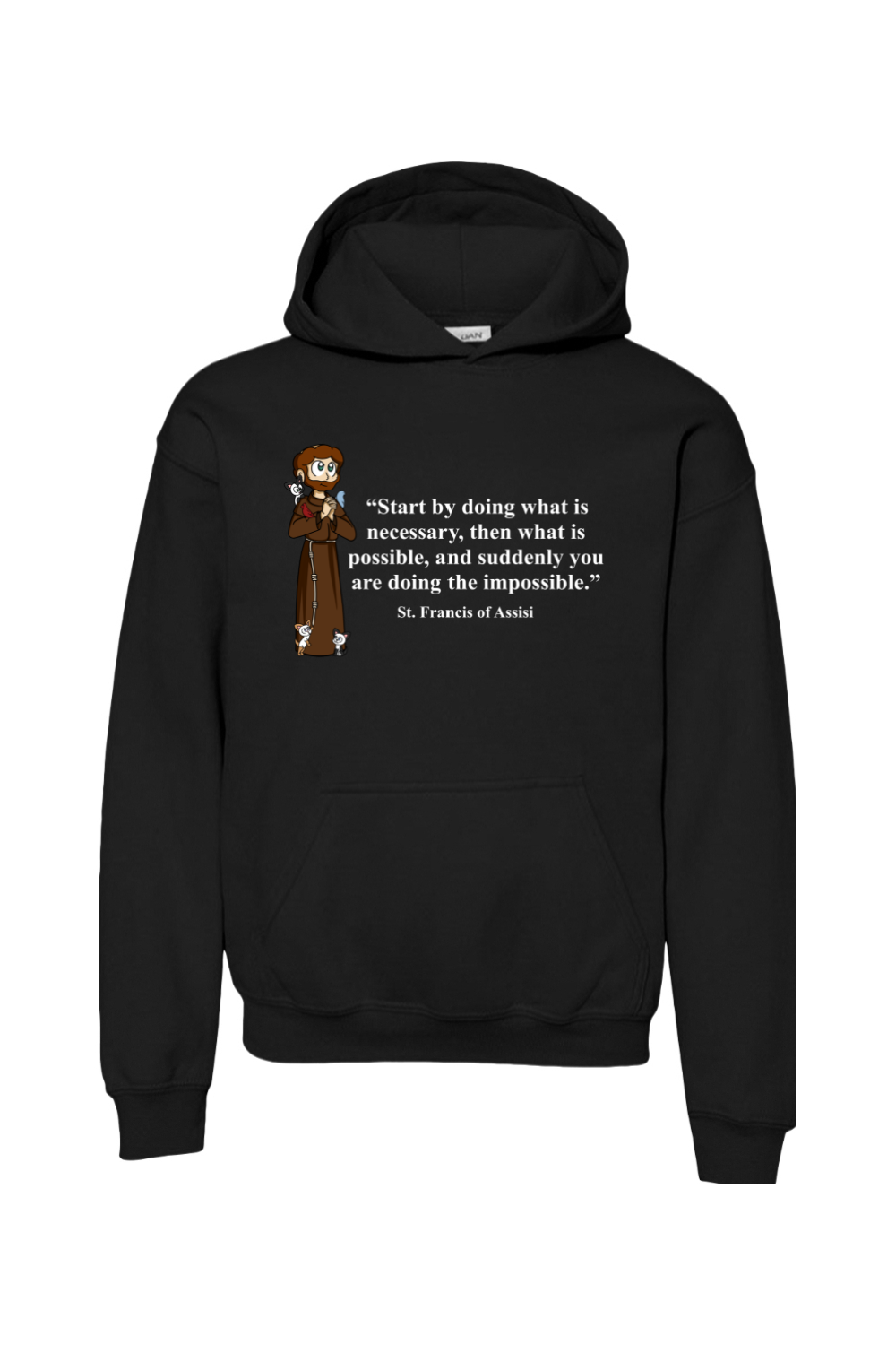 St. Francis Of Assisi Youth Hoodie