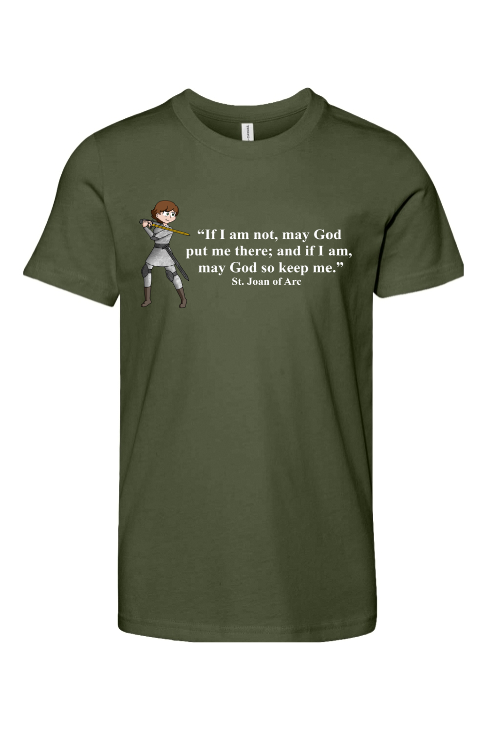 St Joan Of Arc Youth T Shirt