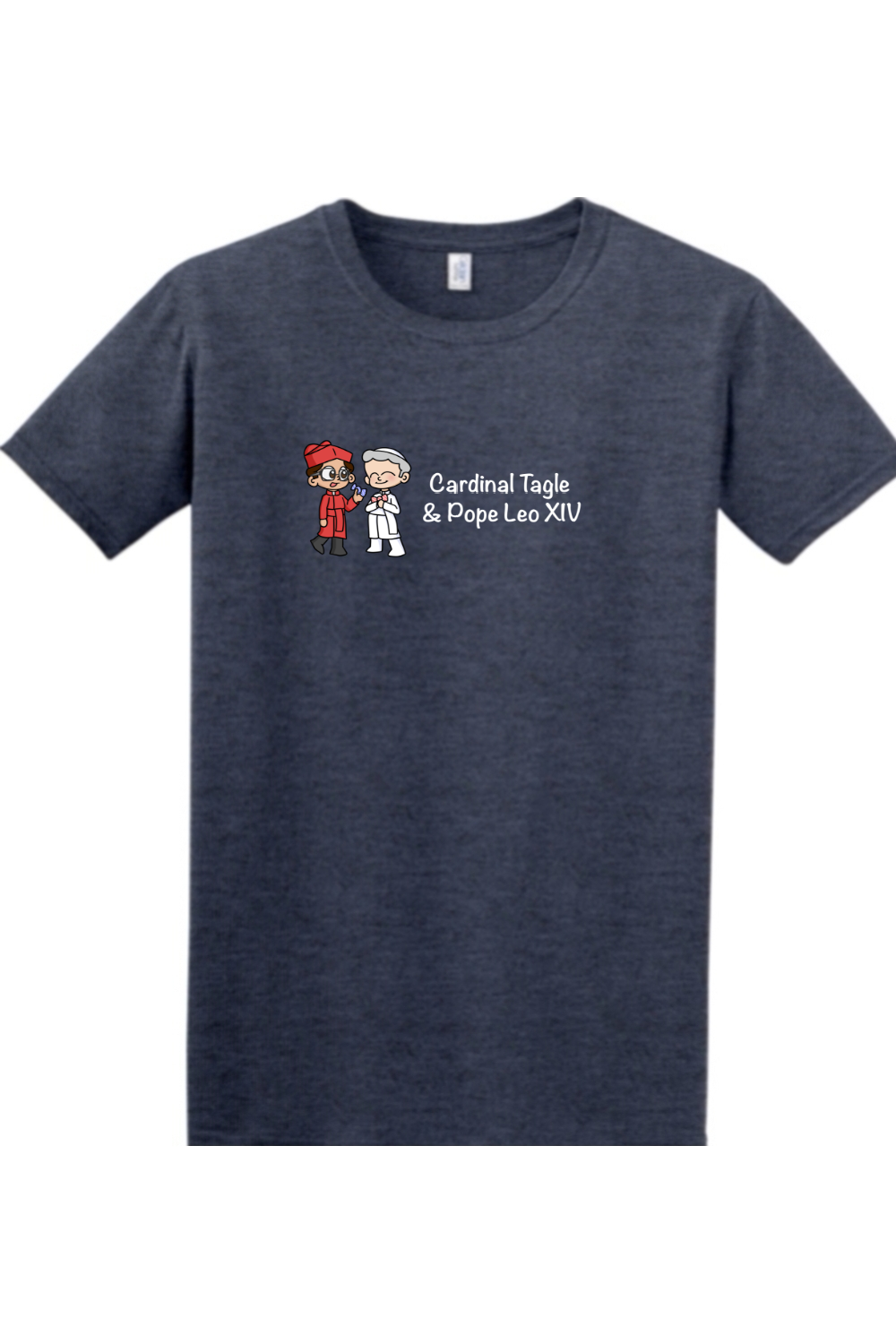 Cardinal Tagle and Pope Leo T shirt