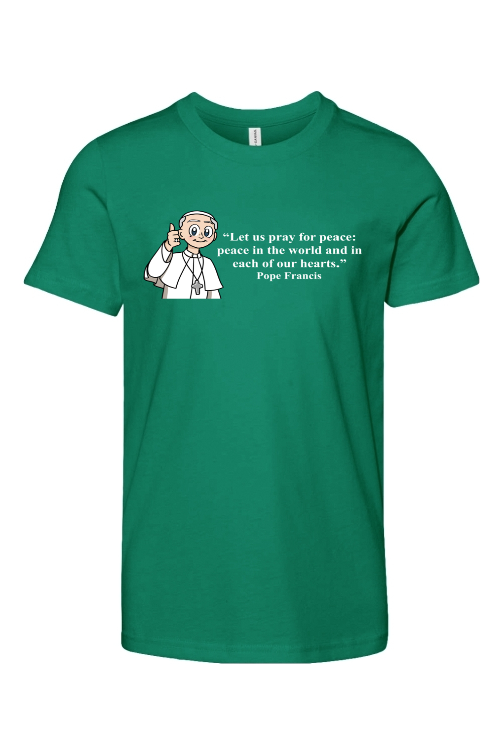 Pope Francis Youth T Shirt