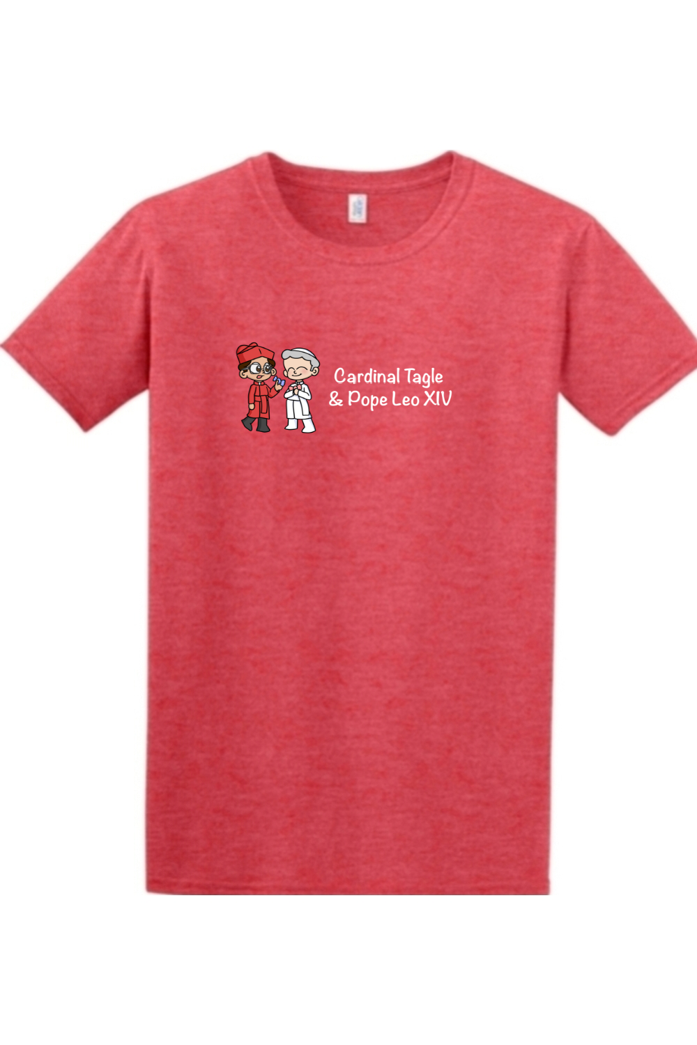 Cardinal Tagle and Pope Leo T shirt