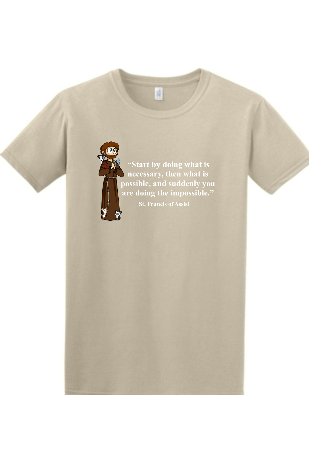 St. Francis of Assisi T shirt