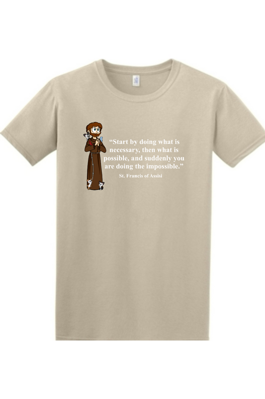 St. Francis of Assisi T shirt