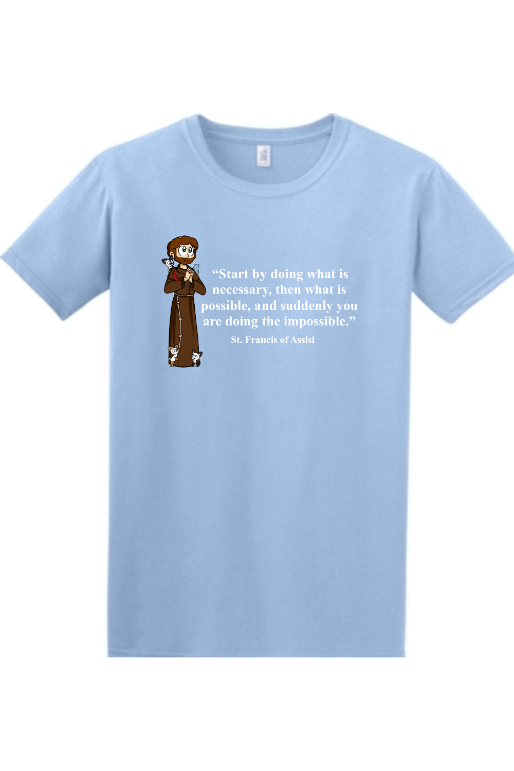 St. Francis of Assisi T shirt