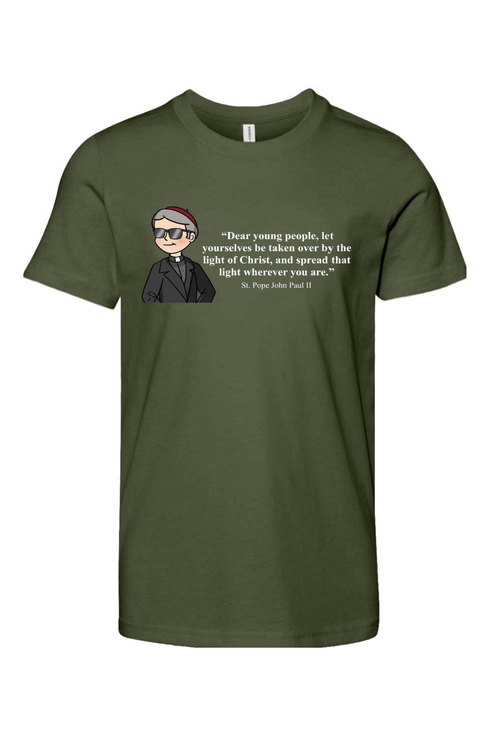 Pope JP2 Youth T Shirt