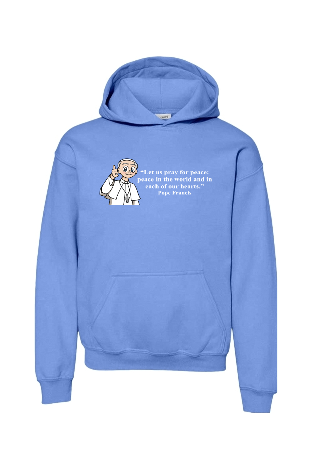 Pope Francis Youth Hoodie