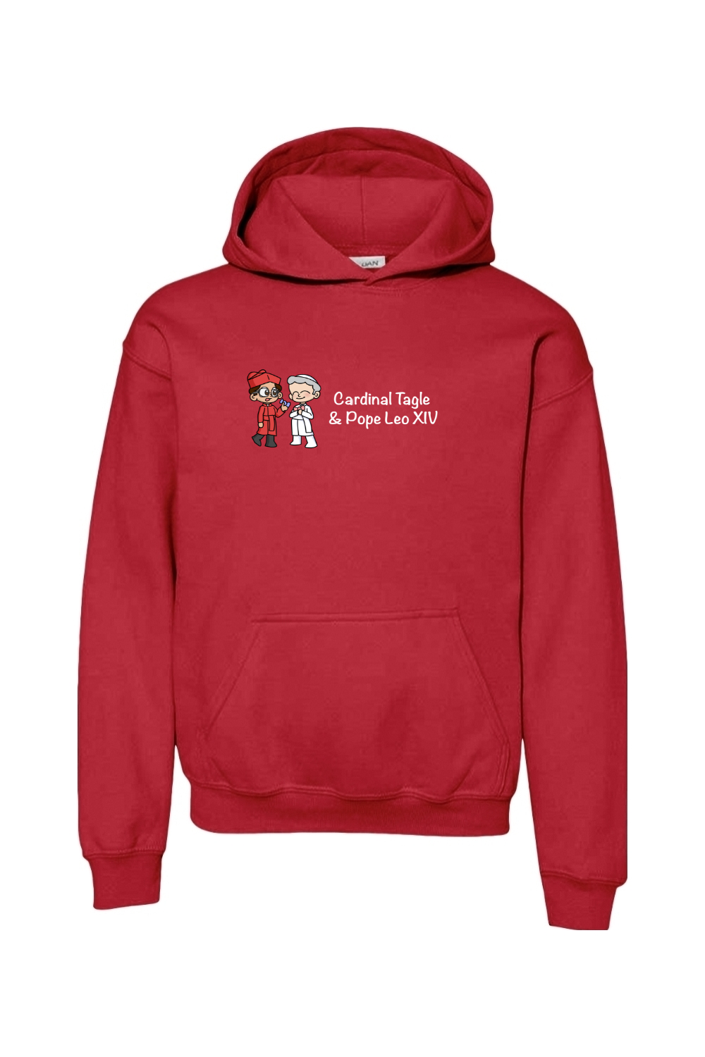 Pope Leo and Cardinal Tagle Youth Hoodie