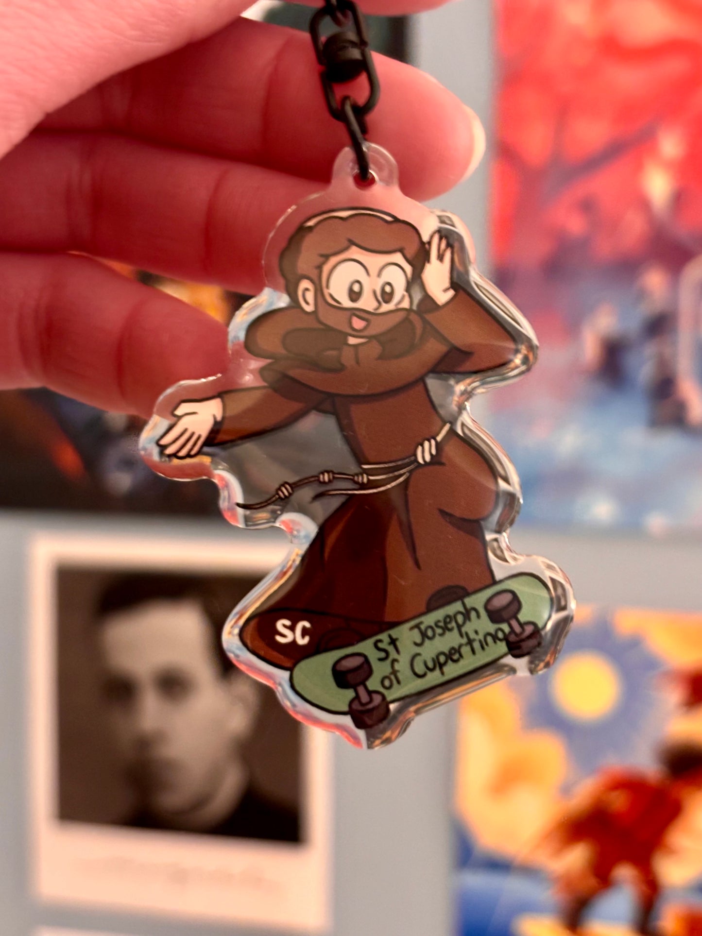 St. Joseph of Cupertino Keychain