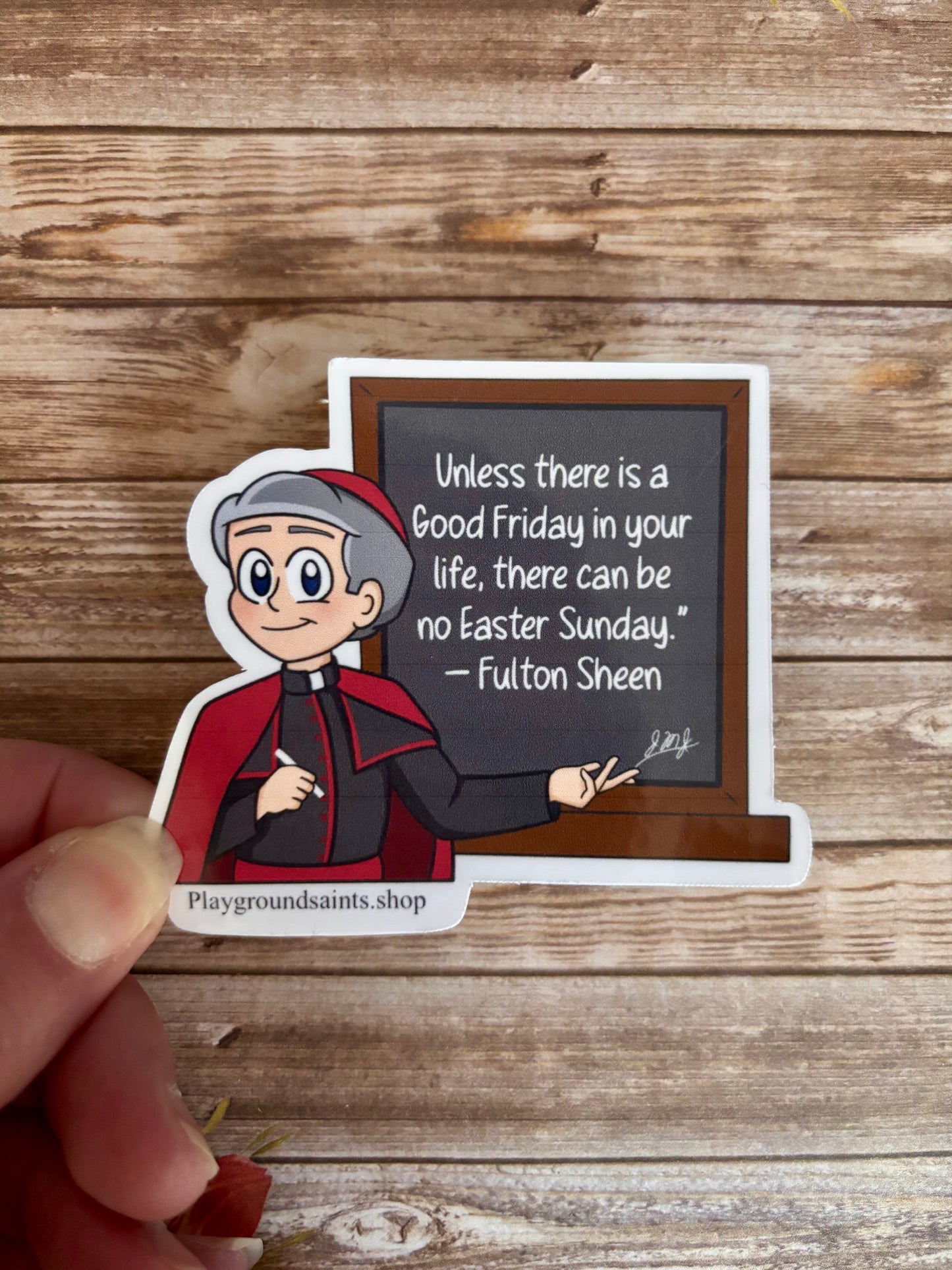 Fulton Sheen Beatification Sticker
