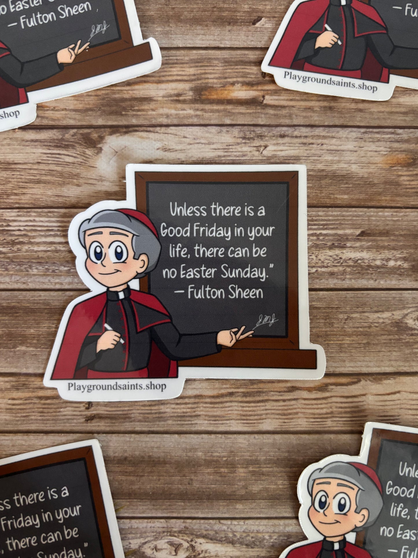 Fulton Sheen Beatification Sticker
