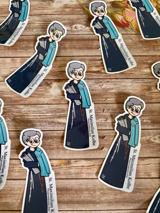 St. Maximilian Kolbe Sticker Pack