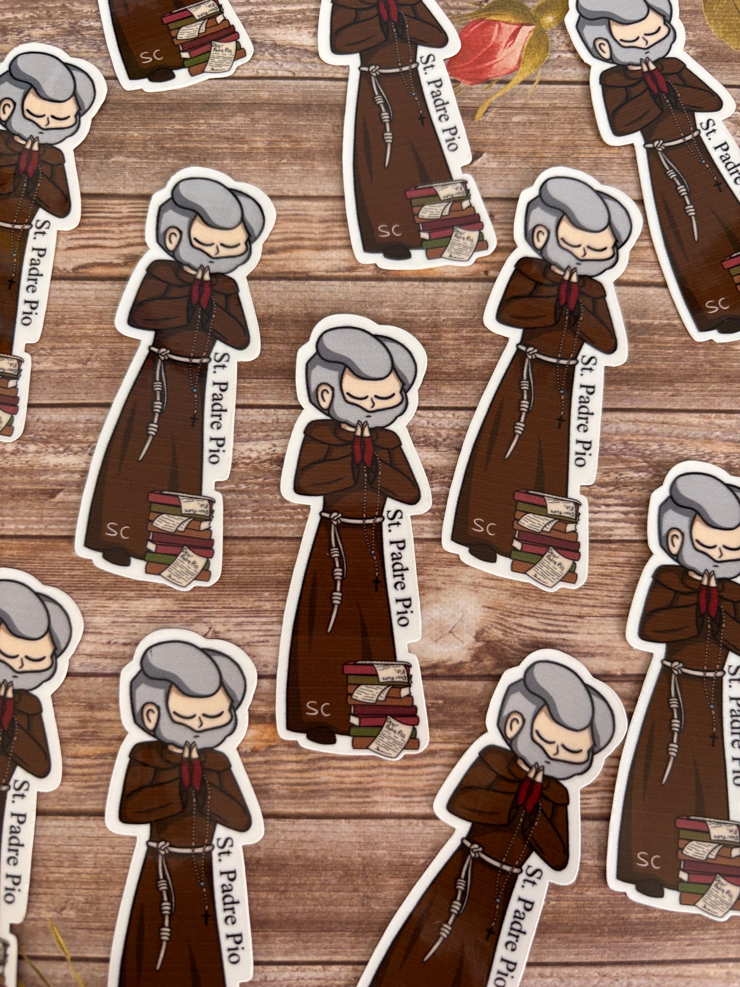 Padre Pio Sticker