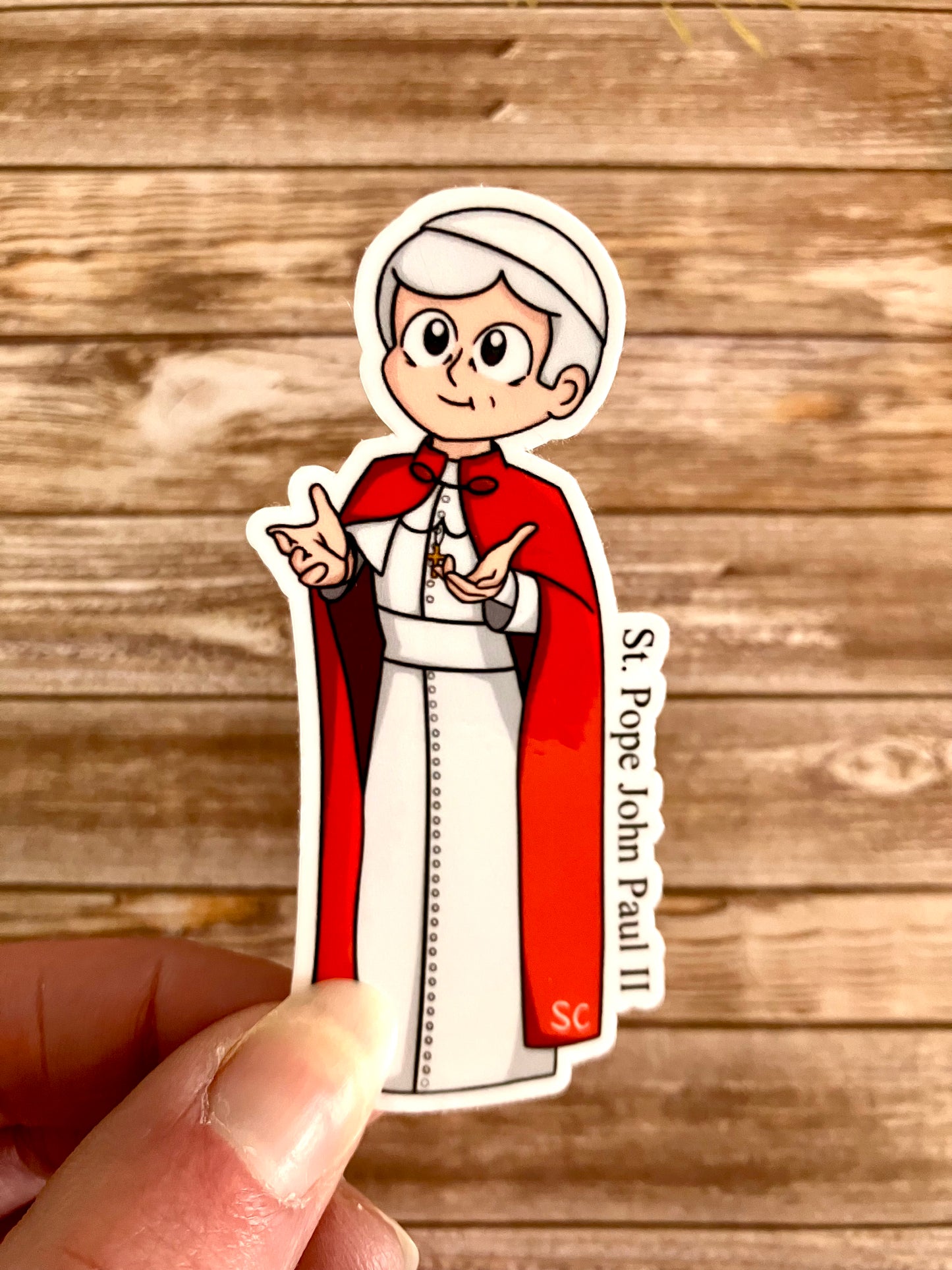 St. Pope John Paul II Sticker Pack